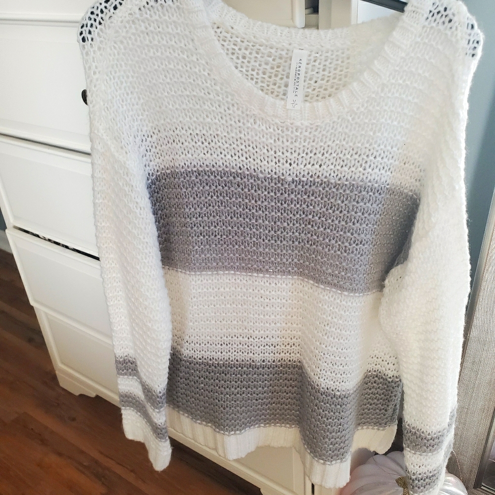 Aeropostale Stripped Sweater Shirt